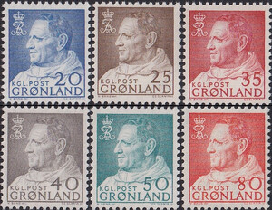 Gronland Mi.0052-57 czyste** Czesław Słania