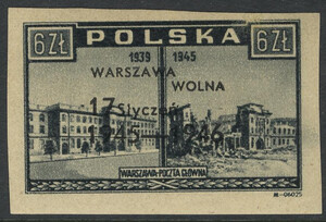 391 czysty** 1 rocznica wyzwolenia Warszawy