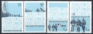 Australia Terytorium Antarktyda Mi.177-180 parki czysty**