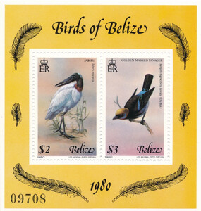 Belize Mi.0499-500 Blok 19 czyste**