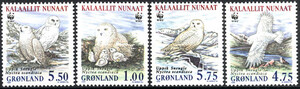 Gronland Mi.0331-334 czyste** znaczki