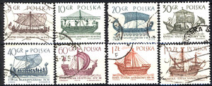 kasowane 1413-1420 statki żaglowe III