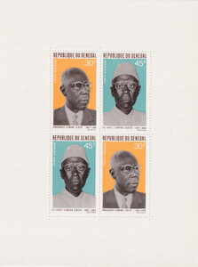 Senegal Mi.0399-400 Blok 5 czysty**