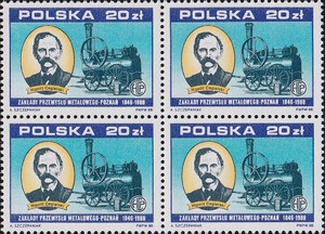 3029 w czwórce czyste** 70. rocznica odzyskania niepodległości Polski (V) - Zakłady Przemysłu Metalowego w Poznaniu