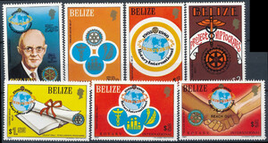 Belize Mi.0544-550 czyste**