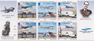 GB Isle of Man Mi.1051-1056 pasek IV czysty**