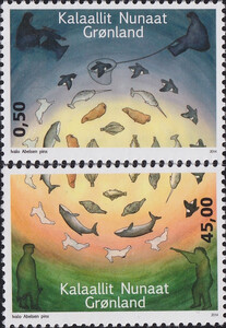 Gronland Mi.0675-676 czyste**
