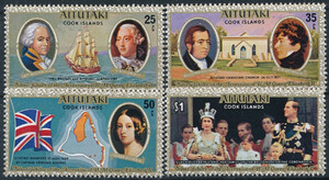 Aitutaki Mi.0258-261 czyste**