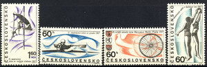 Czechosłowacja Mi 1701-1704 czyste**