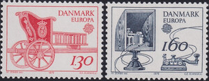Dania Mi.0686-687 czyste** Europa Cept