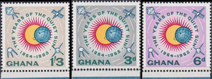 Ghana Mi.0185-187 A czyste**