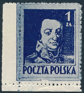 0341 c ciemnoniebieski "większy znaczek"gwarancja czysty Wodzowie 37/25