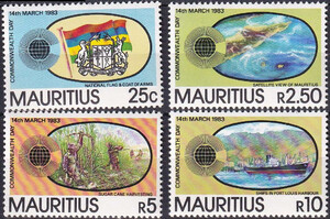 Mauritius Mi.0554-557 czyste**