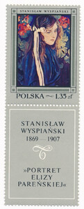 1720 przywieszka pod znaczkiem czyste** Malarstwo polskie