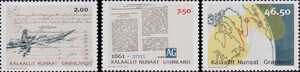 Gronland Mi.0575-577 A czyste**