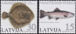 Łotwa Mi.0615-616 A czyste**