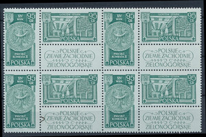 1153-1154 w czwórkach czyste** Polskie Ziemie Zachodnie