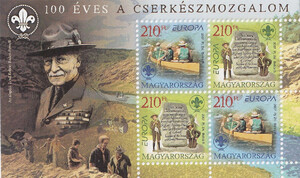 Węgry 5186 Blok 313 czyste** Europa Cept