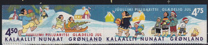 Gronland Mi.0389-390 czyste** znaczki Boże Narodzenie