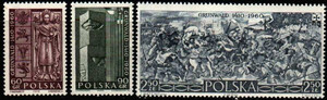 1030-1032 czyste** 550 rocznica bitwy pod Grunwaldem