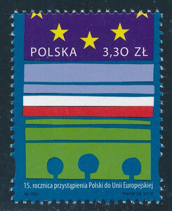 4961 czysty** 15 rocznica przystąpienia Polski do Unii Europejskiej