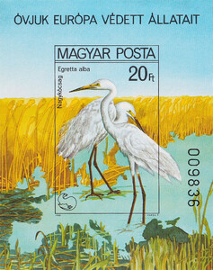 Węgry 3457 blok146 B cięty czyste**