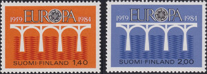 Finlandia Mi.0944-945 czyste** Europa Cept