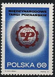 znaczek pocztowy 1944 czysty** XI Międzynarodowe Targi Poznańskie