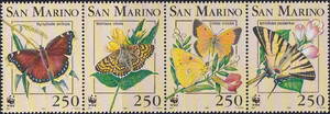 San Marino Mi.1535-1538 czyste**