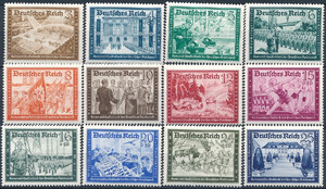 Deutsches Reich Mi.702-713 czyste**