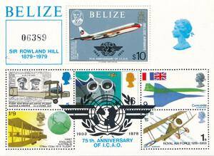 Belize Mi.0431 Blok 9 czyste**