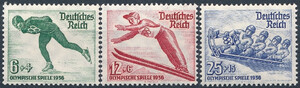 Deutsches Reich Mi.600-602 czysty**