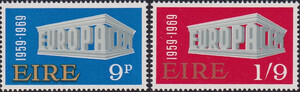 Irlandia Mi.0230-231 czyste** Europa Cept