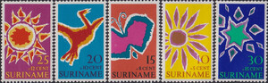 Surinam Mi.0570-574 czyste**