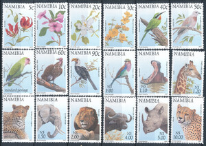 Namibia Mi.0876-893 czyste**
