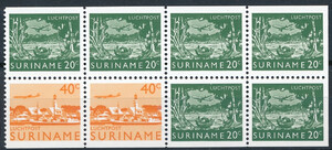 Surinam Mi.0744+805 H-Blatt 4 czyste**