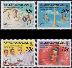 British Virgin Islands Mi.0866-869 czyste**