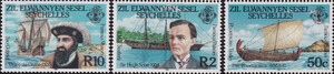 Seychelles Outer Mi.109-111 czyste**