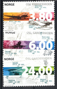 Norwegia Mi.1292-1294 czyste** znaczki