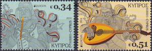 Cypr Mi.1277-1278 czyste** Europa Cept