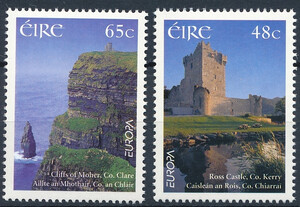 Irlandia Mi.1581-1582 czyste** Europa Cept