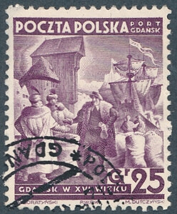  Port Gdańsk 33 kasowany 20 rocznica odzyskania niepodległości