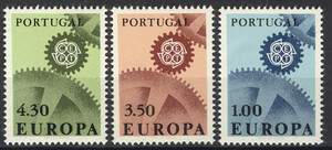 Portugalia Mi.1026-1028 czyste** Europa Cept
