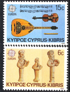 Cypr Mi.0641-642 czyste** Europa Cept