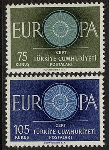 Turcja Mi.1774-1775 czyste** Europa Cept