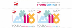 4823 nazwa emisji pasek czysty** XXIII Zimowe Igrzyska Olimpijskie PyeongChang