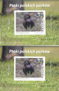 5288 Nowodruki A+B czyste** Ptaki polskich parków