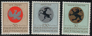 Liechtenstein 0514-516 czyste**