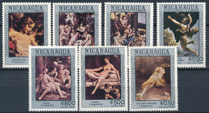 Nicaragua Mi.2504-2510 czyste**