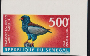 Senegal Mi.0383 cięty czysty**